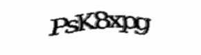 Security check image, please type the characters shown